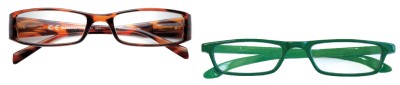 Modelli di occhiali da lettura per la presbiopia semplice MaxiVista, in distribuzione nelle edicole in allegato a MaxiVista Magazine